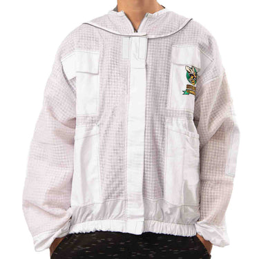 Swarm Commander Beekeeper Unisex Jacket 3 Layers Fully Ventilated with removable veil
